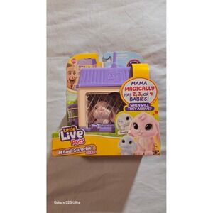 Little Live Pets Mama Surprise Minis Bunny Hutch Interactive Toy 26625 New